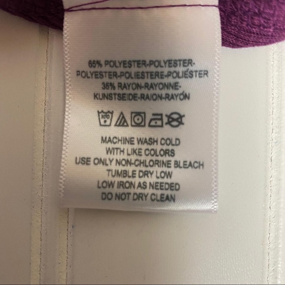 FREE PEOPLE Ribbed Purple Tank Top Size Medium - Picture 6 of 8